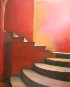 Stairway To Happiness - 100x80